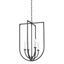 Troy Lighting Kael BLACK IRON 18W x 18L x 28.5H Candleholder