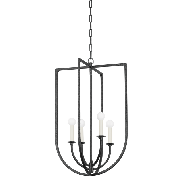 Troy Lighting Kael BLACK IRON 18W x 18L x 28.5H Candleholder