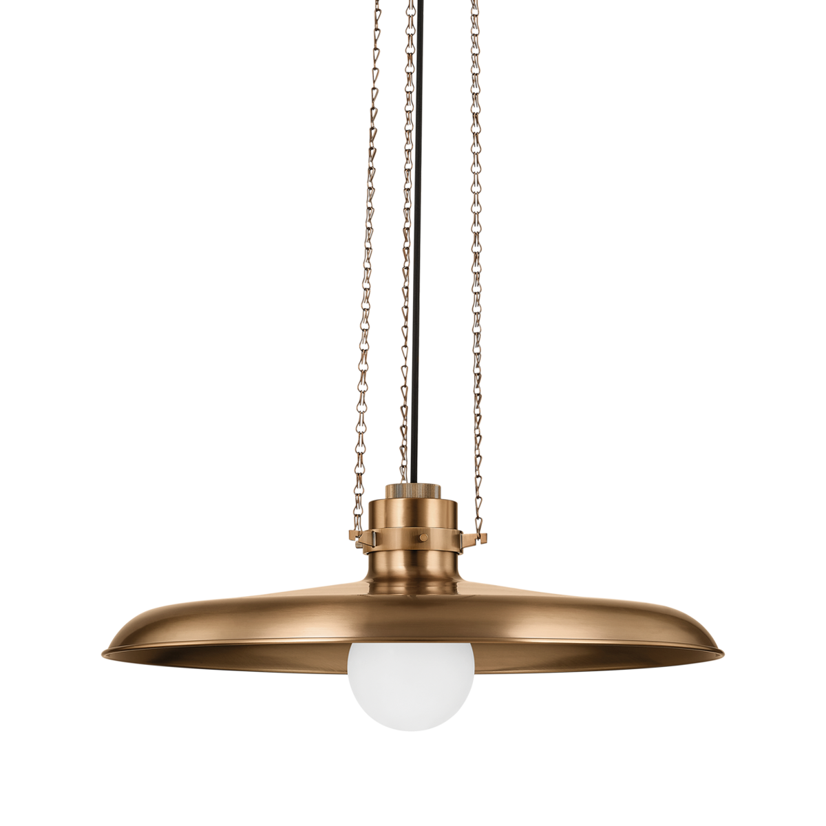 Troy Lighting Rainhill PATINA BRASS 24W x 24L x 9H Pendant