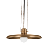 Troy Lighting Rainhill PATINA BRASS 24W x 24L x 9H Pendant
