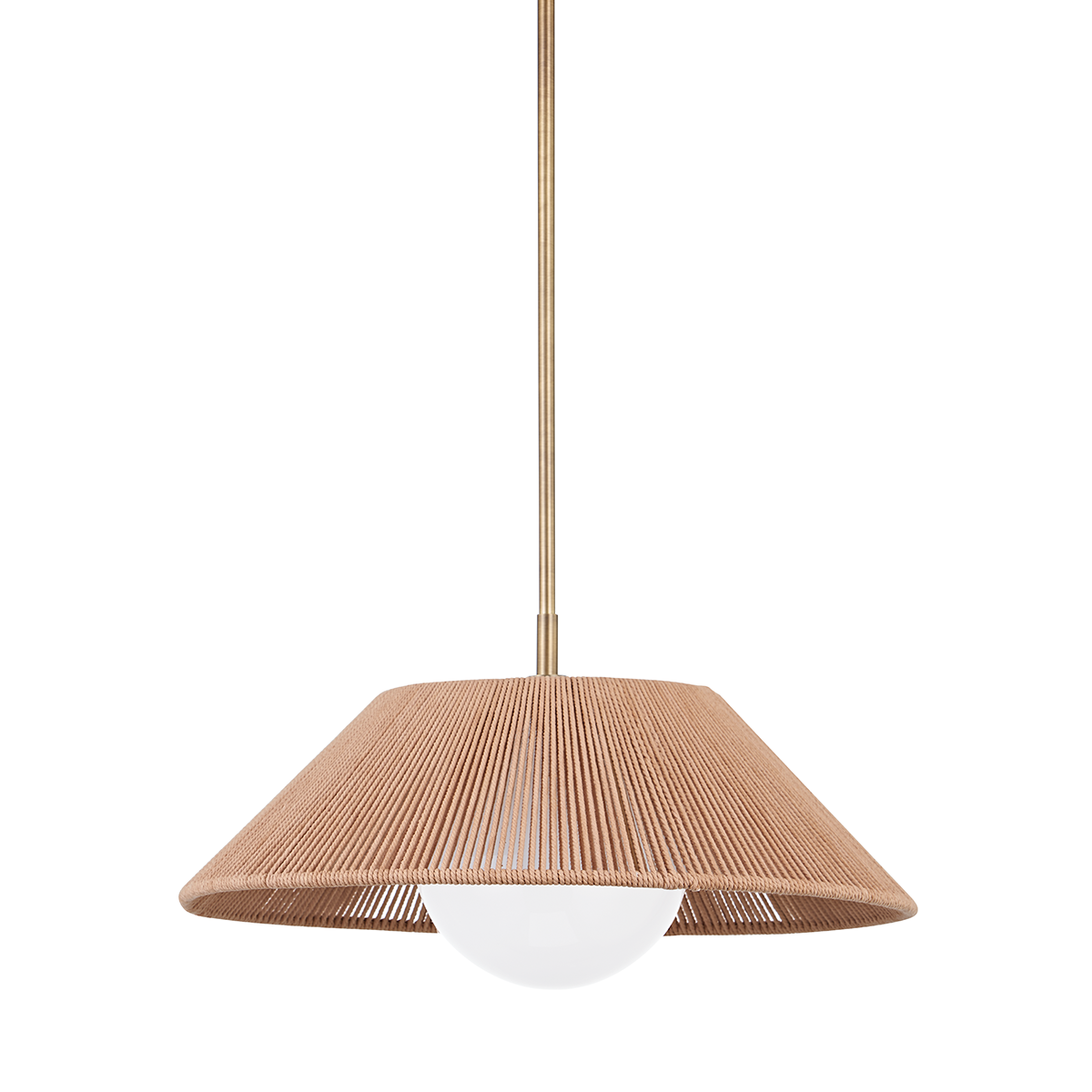 Troy Lighting Lisbon PATINA BRASS 21W x 21L x 10.75H Pendant