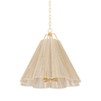 Troy Lighting Sonoma Vintage Gold Leaf 27.5W x 27.5L x 25.5H Pendant