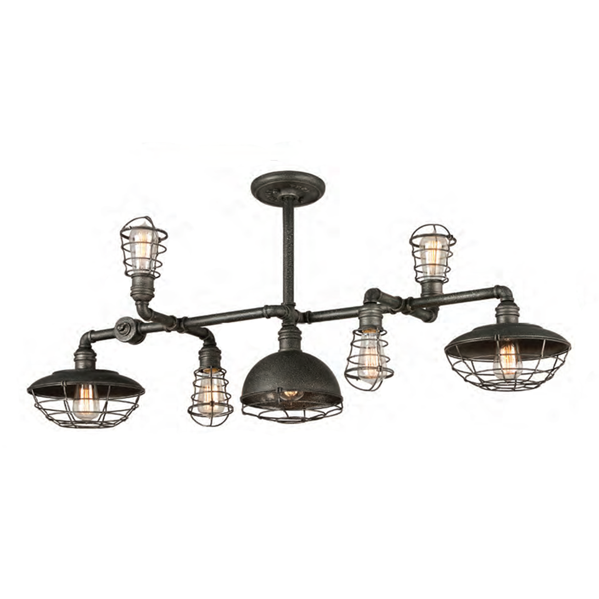Troy Lighting Conduit OLD SILVER 17.75W x 46.5L x 16.75H Trim