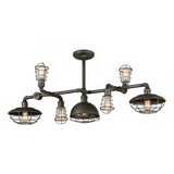 Troy Lighting Conduit OLD SILVER 17.75W x 46.5L x 16.75H Trim