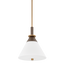 Troy Lighting Staton PATINA BRASS/BRONZE 16W x 16L x 19.5H Pendant