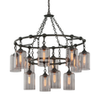 Troy Lighting Gotham AGED PEWTER 38.25W x 38.25L x 38H Chandelier