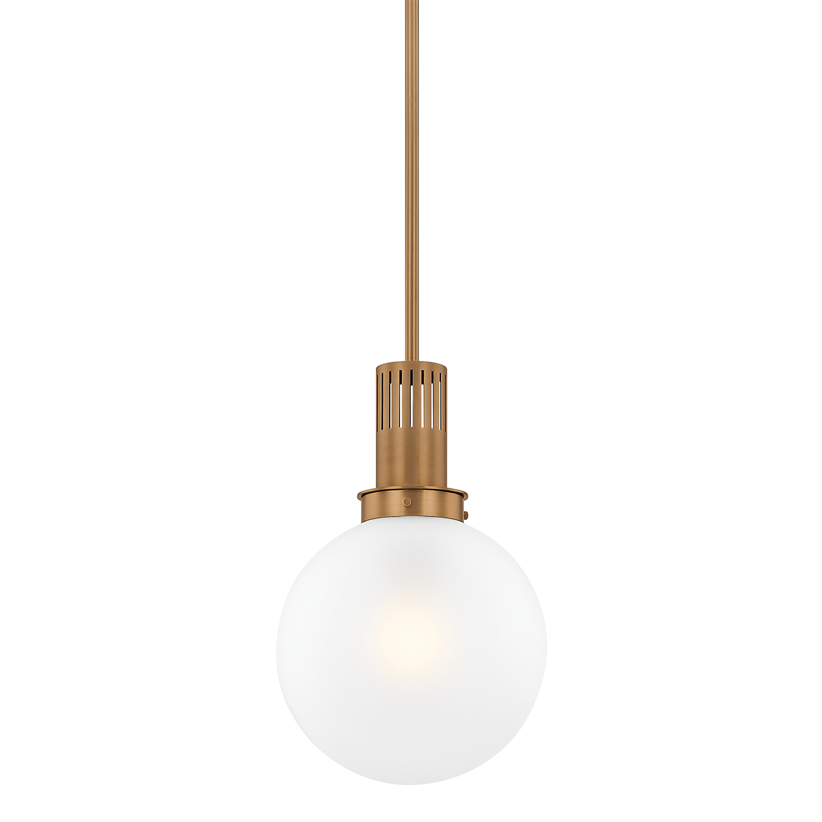 Troy Lighting Tobias PATINA BRASS 11.75W x 11.75L x 18.25H Pendant