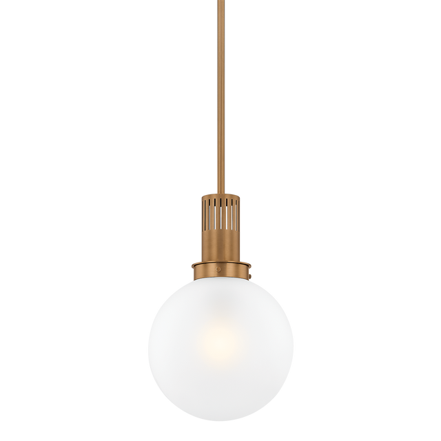 Troy Lighting Tobias PATINA BRASS 11.75W x 11.75L x 18.25H Pendant