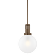 Troy Lighting Tobias BRONZE 11.75W x 11.75L x 18.25H Pendant