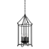 Troy Lighting Lassen BLACK IRON 13.5W x 13.5L x 28.25H Candleholder