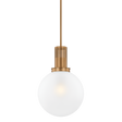 Troy Lighting Tobias PATINA BRASS 15.75W x 15.75L x 23.75H Pendant