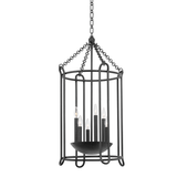 Troy Lighting Lassen BLACK IRON 36.75W x 36.75L x 36.75H Candleholder