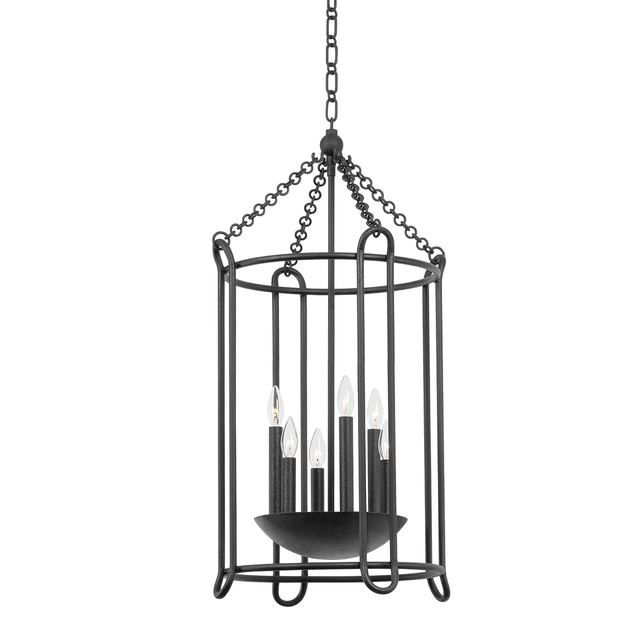 Troy Lighting Lassen BLACK IRON 36.75W x 36.75L x 36.75H Candleholder