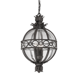 Troy Lighting Campanile FRENCH IRON 13.75W x 13.75L x 23.5H Candleholder