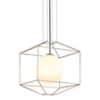 Troy Lighting Silhouette SILVER LEAF 18W x 18L x 21H Chandelier