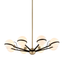 Troy Lighting Ace TEXTURED BRONZE BRUSHED BRASS 37.75W x 37.75L x 9H Chandelier