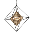 Troy Lighting Epic TEXTURED IRON 18W x 18L x 25.25H Chandelier