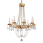 Troy Lighting Viola DISTRESSED GOLD LEAF 27.5W x 27.5L x 36.5H Chandelier