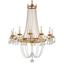Troy Lighting Viola VINTAGE GOLD LEAF 37.5W x 37.5L x 48.25H Chandelier