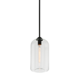 Troy Lighting District SOFT BLACK 8W x 8L x 15.75H Pendant