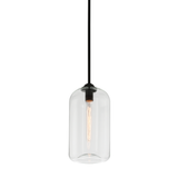 Troy Lighting District SOFT BLACK 8W x 8L x 15.75H Pendant