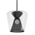 Troy Lighting Berlin SOFT BLACK 19.5W x 19.5L x 18.5H Pendant