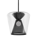 Troy Lighting Berlin SOFT BLACK 19.5W x 19.5L x 18.5H Pendant