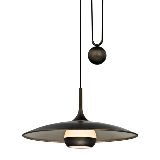 Troy Lighting Alchemy VINTAGE BRONZE 24W x 24L x 12.5H Pendant