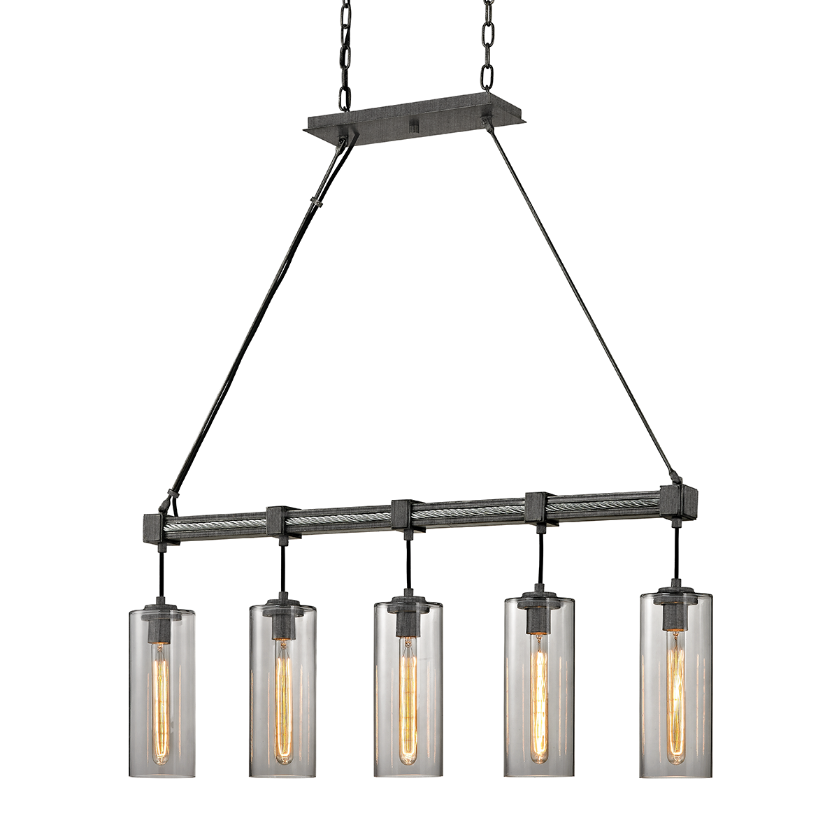 Troy Lighting Union Square Graphite 4.5W x 42.25L x 44H Trim