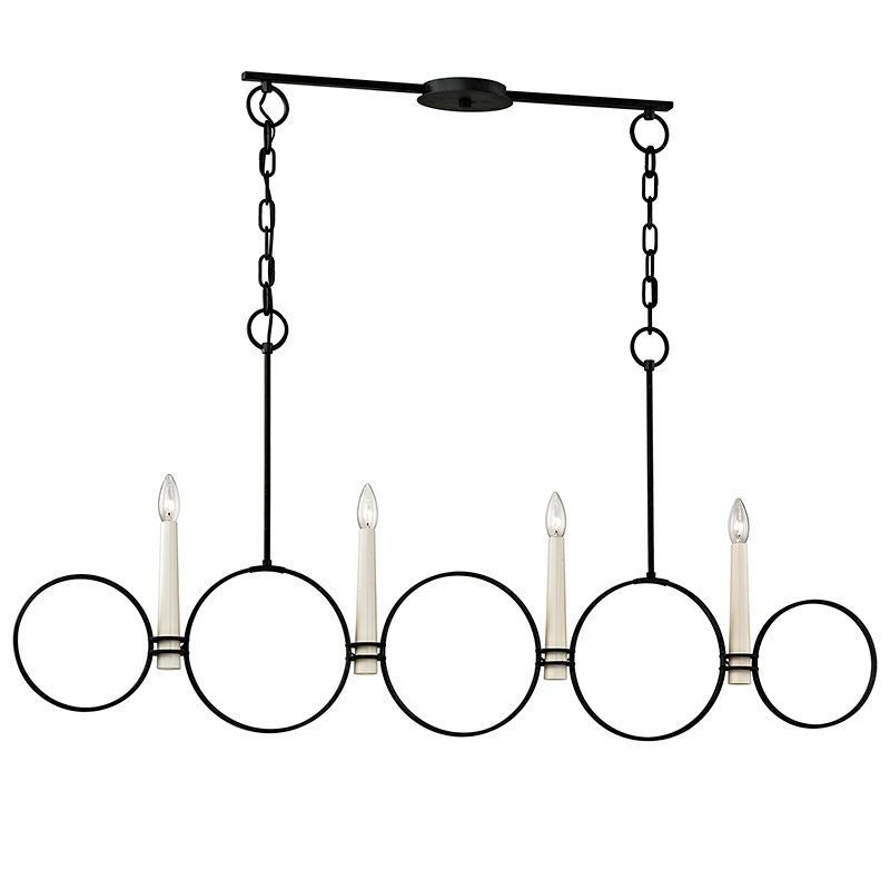 Troy Lighting Juliette COUNTRY IRON 5.5W x 52L x 29H Trim