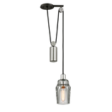Troy Lighting Citizen GRAPHITE AND POLISHED NICKEL 4.75W x 10L x 9.75H Pendant