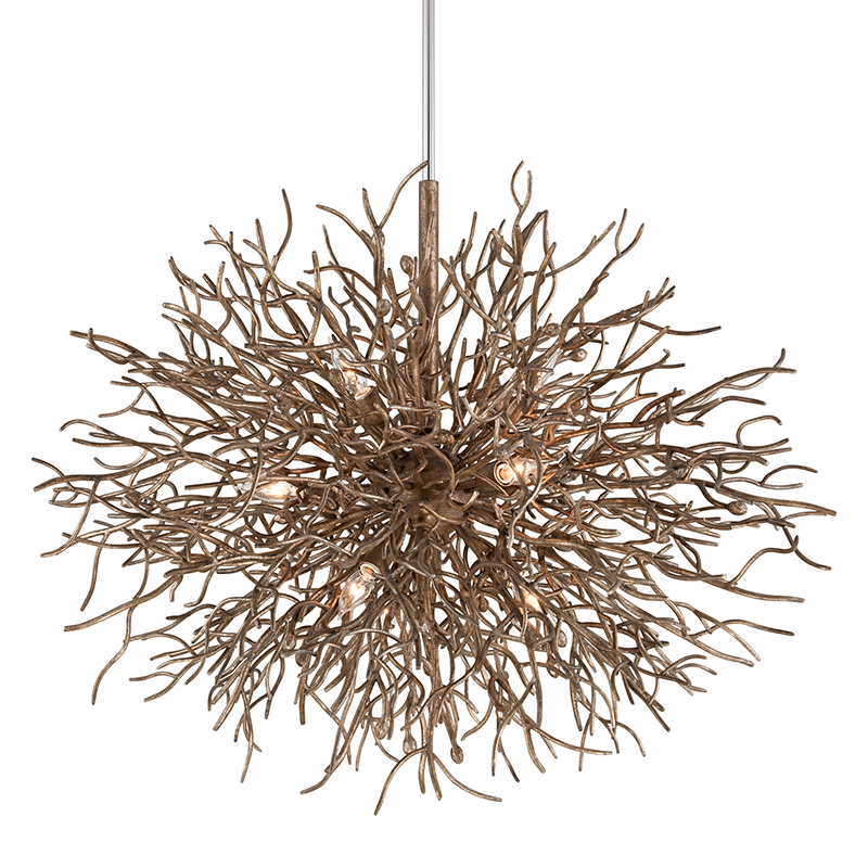 Troy Lighting Sierra VIENNA BRONZE 40W x 40L x 32.25H Chandelier