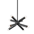 Troy Lighting Dash SOFT BLACK 24.75W x 24.75L x 17.25H Chandelier