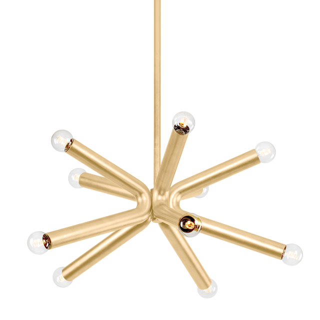 Troy Lighting Dash VINTAGE GOLD LEAF 45W x 45L x 21H Chandelier