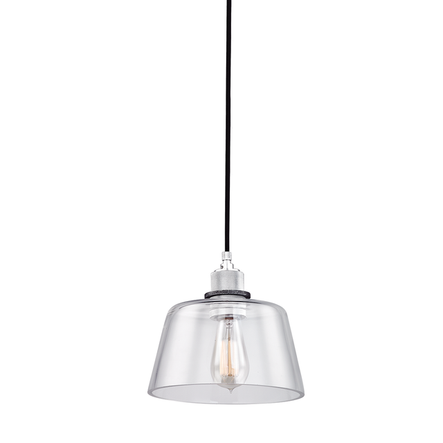Troy Lighting Audiophile OLD SILVER POLISHED ALUMINUM 9.5W x 9.5L x 8.75H Pendant