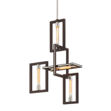 Troy Lighting Enigma TEXTURED BRONZE 11.25W x 23.75L x 38H Chandelier