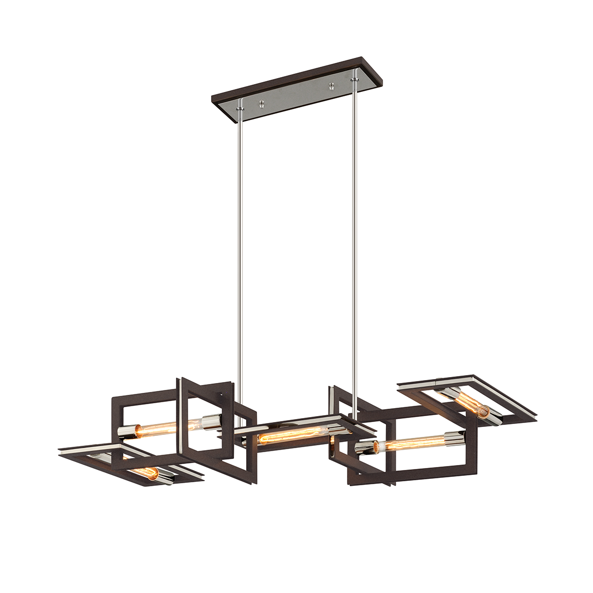 Troy Lighting Enigma TEXTURED BRONZE 31W x 43.5L x 11.25H Trim