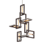 Troy Lighting Enigma TEXTURED BRONZE 24.75W x 31.5L x 31.5H Chandelier