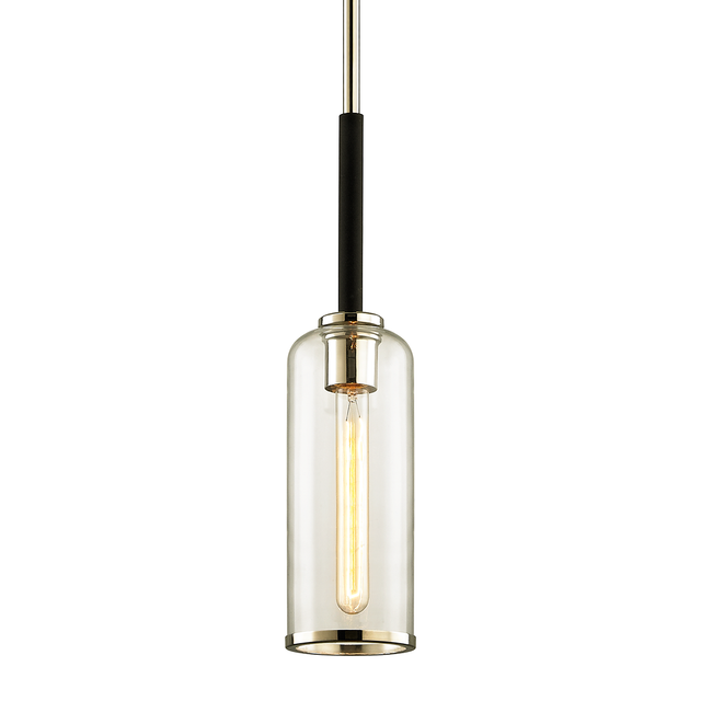 Troy Lighting Aeon TEXTURED BLACK 4.75W x 4.75L x 20H Pendant