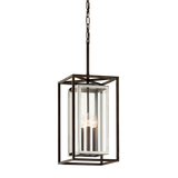 Troy Lighting Morgan BRONZE/STAINLESS STEEL 10.75W x 10.5L x 27.75H Candleholder