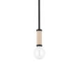 Troy Lighting Cruiz SOFT BLACK 1.75W x 1.75L x 14.5H Pendant