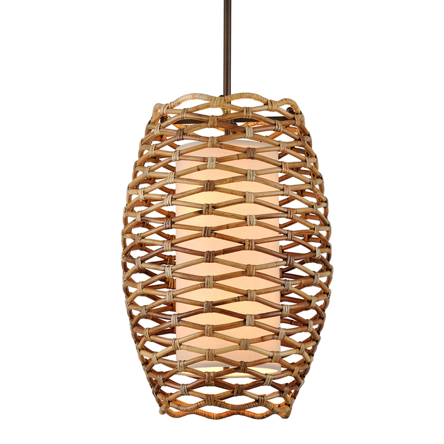 Troy Lighting Balboa Bronze 21W x 21L x 30H Pendant