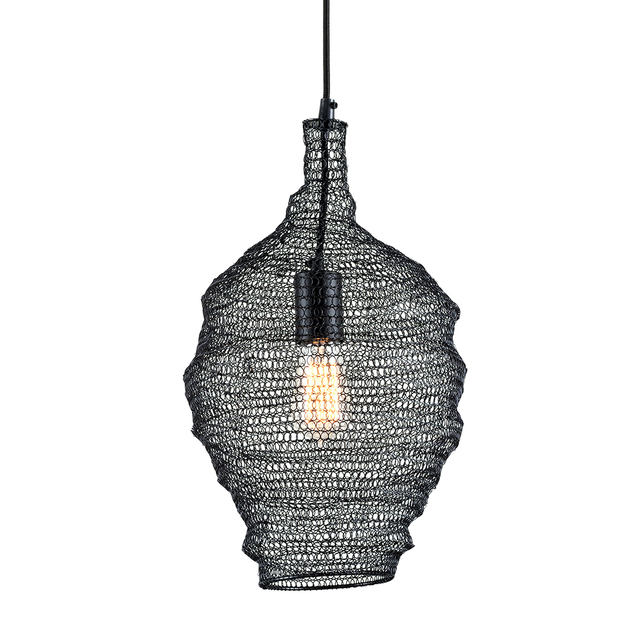 Troy Lighting Wabi Sabi Black 12W x 18H Pendant