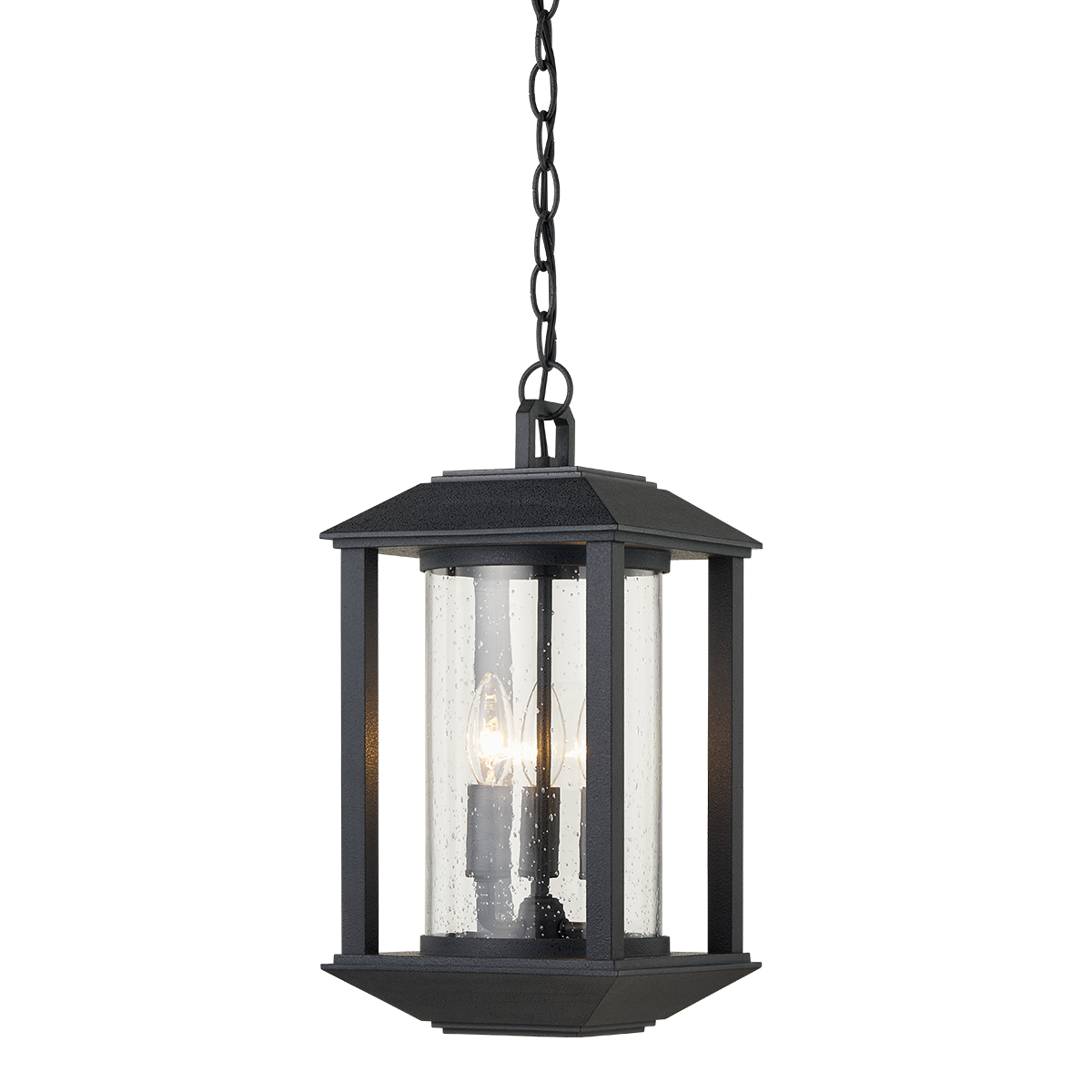 Troy Lighting Mccarthy WEATHERED GRAPHITE 8.5W x 8.5L x 16.5H Candleholder
