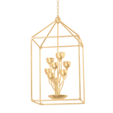 Troy Lighting Westwood VINTAGE GOLD LEAF 20.25W x 20.25L x 38.5H Candleholder