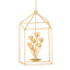 Troy Lighting Westwood VINTAGE GOLD LEAF 20.25W x 20.25L x 38.5H Candleholder
