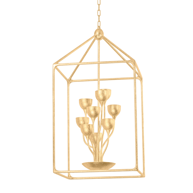 Troy Lighting Westwood VINTAGE GOLD LEAF 20.25W x 20.25L x 38.5H Candleholder