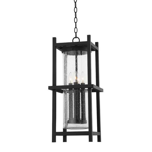 Troy Lighting Carlo TEXTURED BLACK 11W x 11L x 25.75H Candleholder