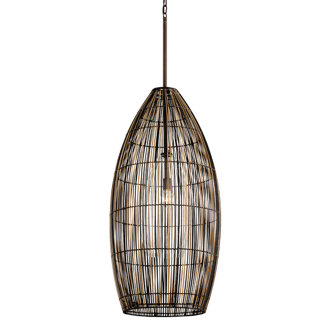 Troy Lighting Holden TEXTURED BRONZE 21.5W x 21.5L x 44.75H Pendant