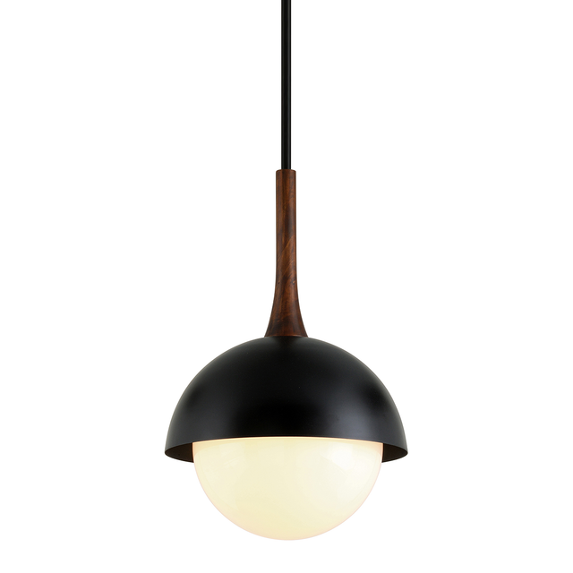 Troy Lighting Cadet SOFT BLACK 15W x 15L x 24.75H Pendant